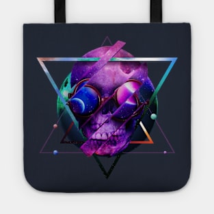 Galaxy Skull Tote