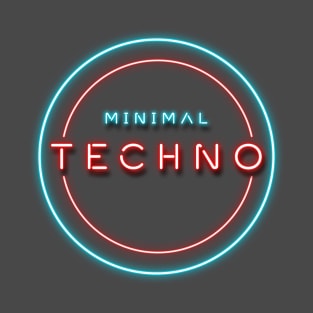 MINIMAL TECHNO MUSIC T-Shirt