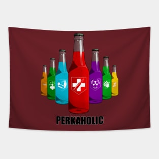 Zombie Perks in Triangle Perkaholic on Maroon Tapestry