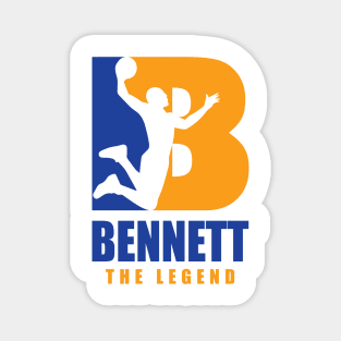 Bennett Custom Player Basketball Your Name The Legend Magnet