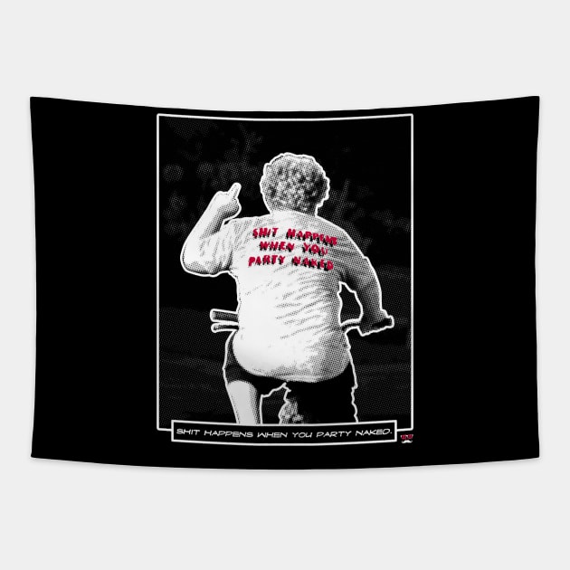 Thurman Merman Tapestry by DIE HIPSTER DIE