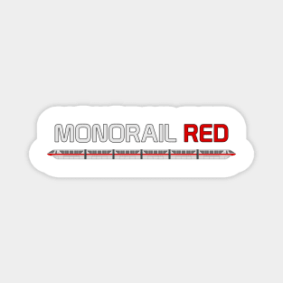 Monorail Red Magnet