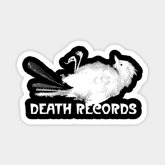 Death Records Magnet by MindsparkCreative