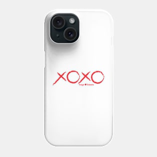 XOXO: Hugs and Kisses in Red Phone Case