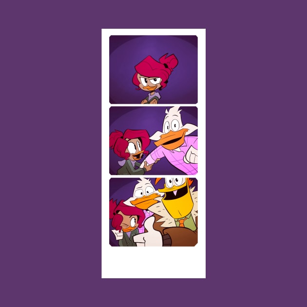 Darkwing Fam Photobooth by jzanderk