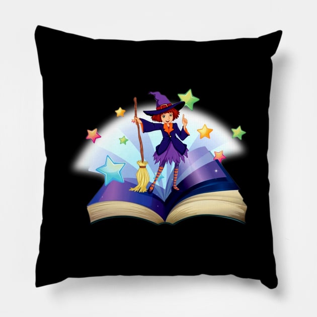 the magic book Pillow by americanauthors