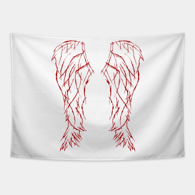 ORPHAN BLACK HELENA WINGS Tapestry by localfandoms