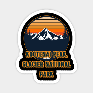 Kootenai Peak, Glacier National Park Magnet