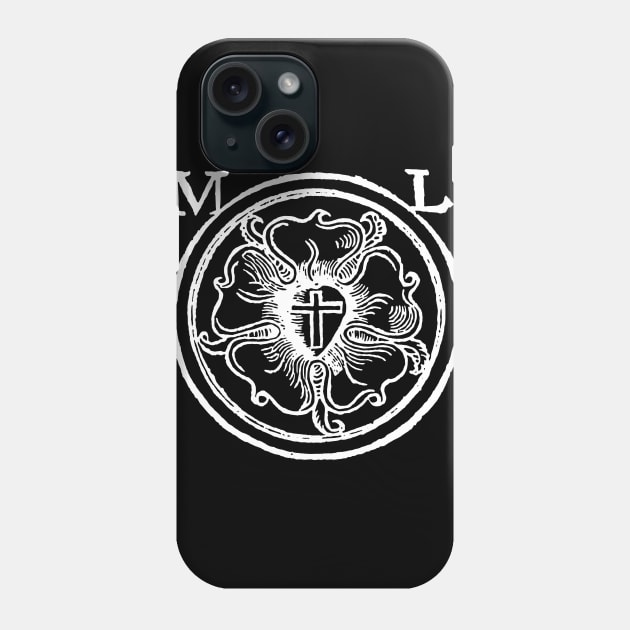 Martin Luther Rose Reformation Seal Phone Case by Beltschazar