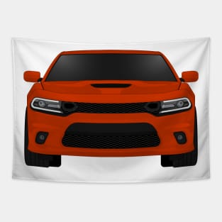 Charger Scat Go-Mango Tapestry