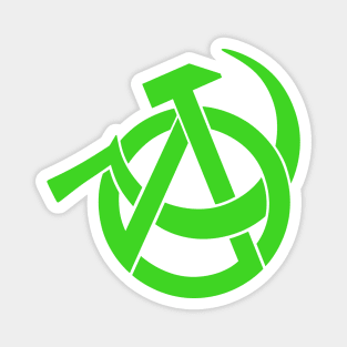 Green Anarcho-communism Magnet