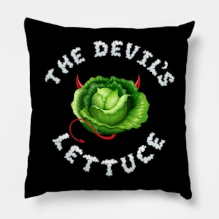 The Devil's Lettuce Funny Pillow