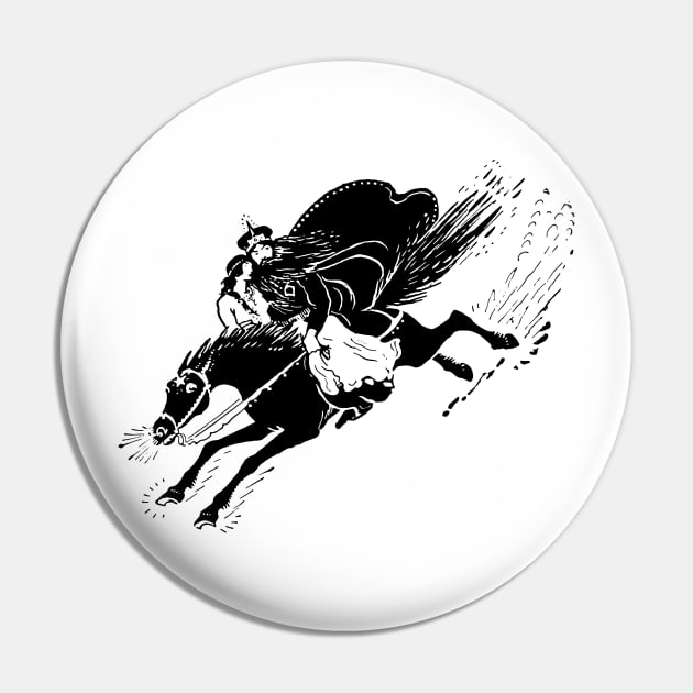 HORSE RIDER Pin by TheCosmicTradingPost