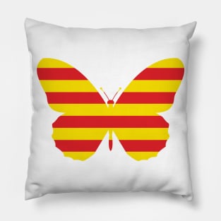 Catalonia Butterfly Pillow