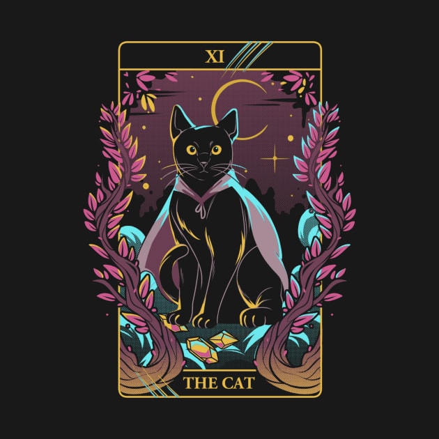 Tarot cat by studioyumie