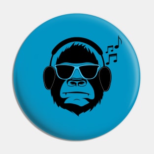 Jamming Gorilla- Blue Pin