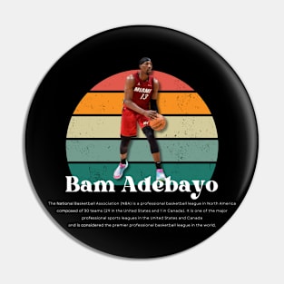 Bam Adebayo Vintage V1 Pin