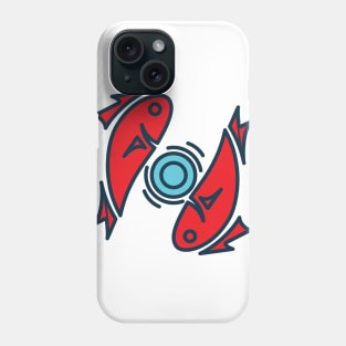 Twin Koi Phone Case