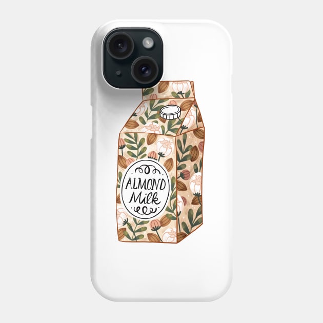 Almond Milk Phone Case by Iz Ptica