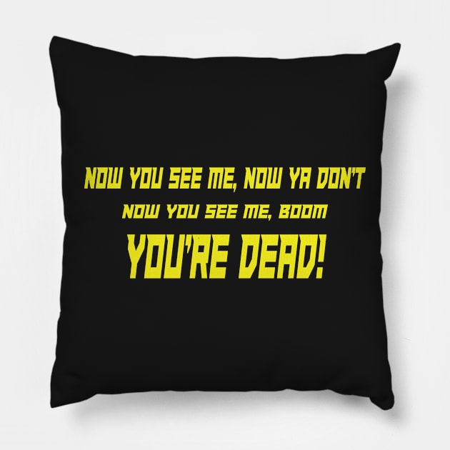 Apex Legend Mirage Quip 3 Pillow by Minami14R