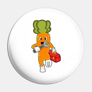 Carrot as Mechanic with Toolbox Pin