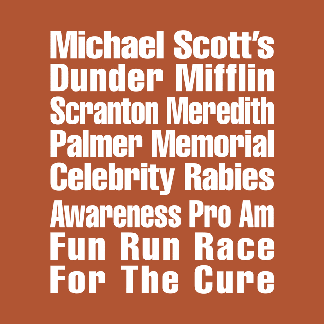 Dunder Mifflin's Fun Race for the Cure by JonOses