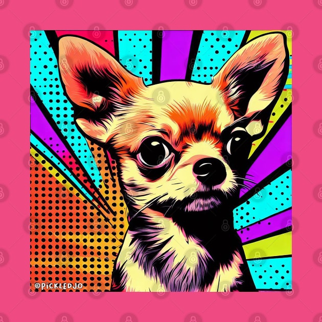 Chihuahua Pop Art by Sketchy