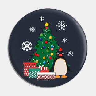 Pingu Around The Christmas Tree Pin