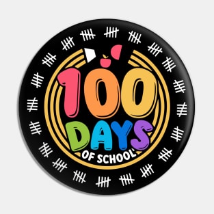 100 Days of School Happy 100 Days of School Pin