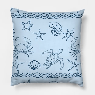 Underwater creatures #1 Pillow