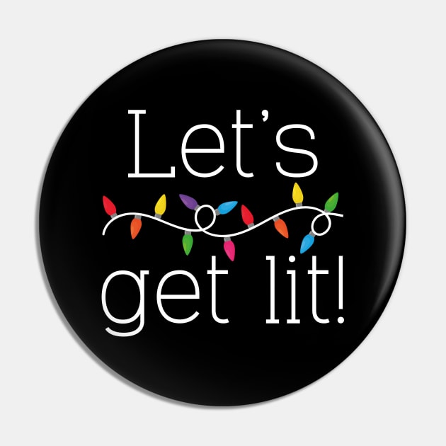 Let’s Get Lit! Pin by LuckyFoxDesigns