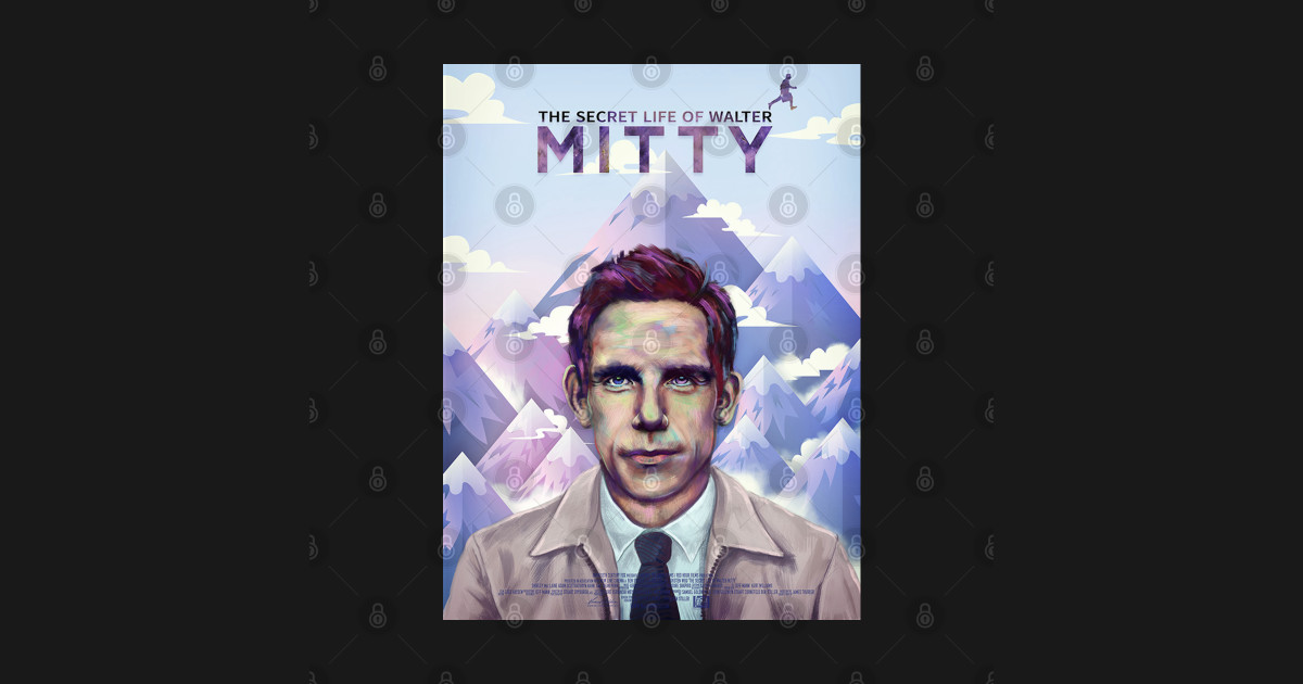 The Secret Life of Walter Mitty Old Movie Ben Stiller T Shirt