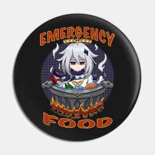 EMERGENCY FOOD Pin