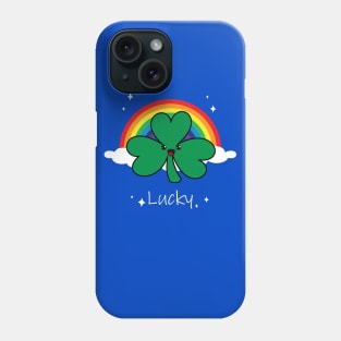 Kawaii Lucky Shamrock Phone Case