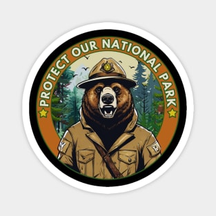 PROTECT OUR NATIONAL PARK Magnet