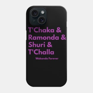 Wakandan Royalty Phone Case