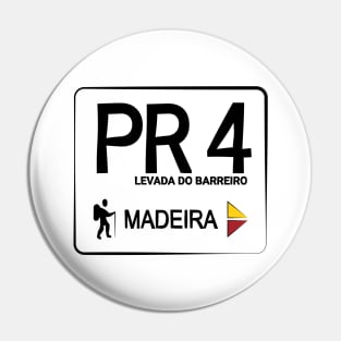 Madeira Island PR4 LEVADA DO BARREIRO logo Pin