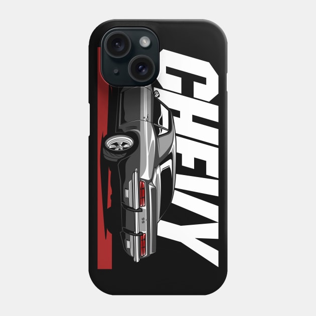 Chevy Camaro SS Grey Phone Case by aredie19