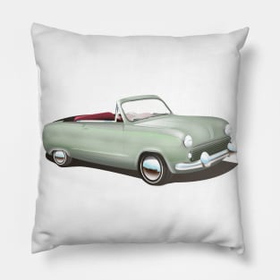 Cute Classic Car Pillow