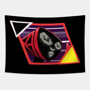 Go Robo Now Broadcast Victory Headshot Tapestry