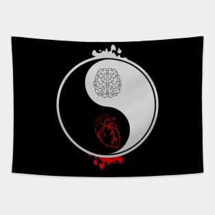 yin yang Tapestry