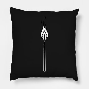 Burning Match Pillow