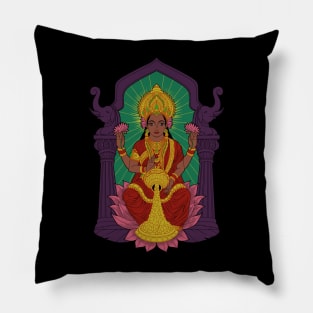 Hindu God - Lakshmi Pillow