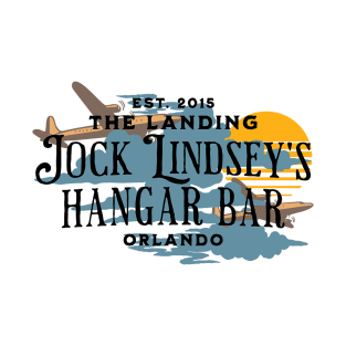 Jock Lindsey's Hangar Bar The Landing Orlando Florida T-Shirt