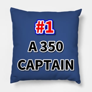 Number one A350 captain Pillow