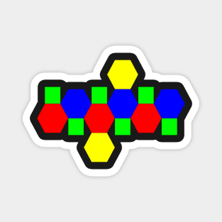 Net of a Truncated Octahedron Magnet