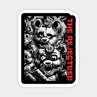 The Black and White Nights at Freddy's Magnet