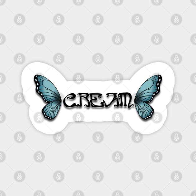 🦋Cream🦋 Magnet by Sacred The Threads