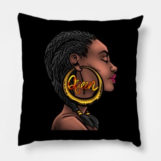 Strong Black Queen Phenomenal Woman Melanin Afro American Pillow