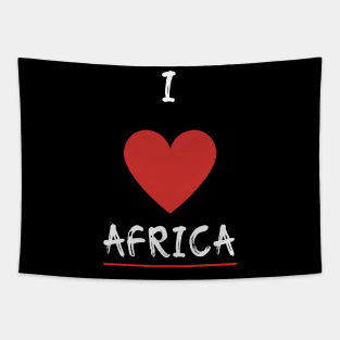 I Love Africa 2 Tapestry